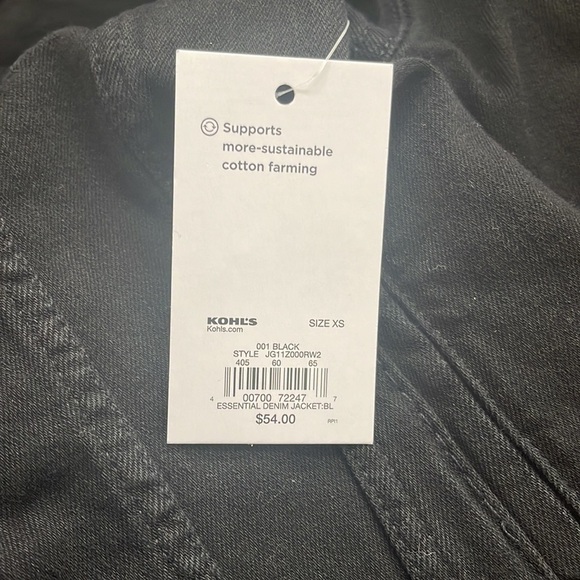 SO Denim Button Up Jacket l SIZE XS - Picture 8 of 9